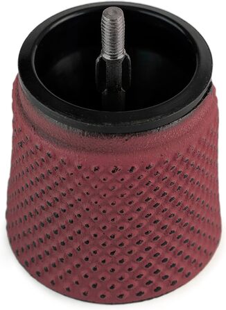 Млин для перцю Bali 8 см - сталевий млинок - класичне регулювання помелу - чавун - колір селадон зелений (червоний)