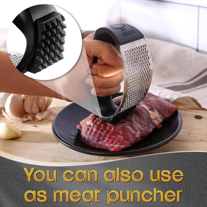 Часниковий прес з нержавіючої сталі Nylea