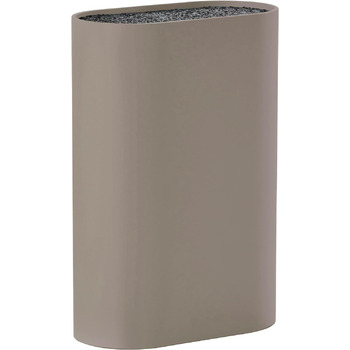 Одиночний ножовий блок без ножа, 17 x 9 см, висота 24 см, (темно-коричневий) Zone Denmark