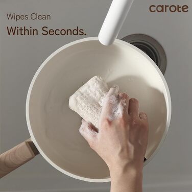 Набір керамічних каструль і сковорідок 18 предметів CAROTE