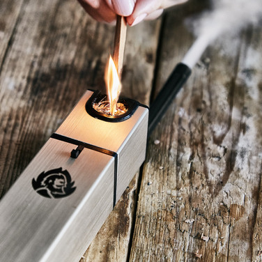 Набір для копчення бежевий Burnhard