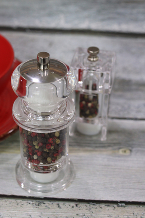 Млин для солі та перцю, 14 см, акрил, GenWare
