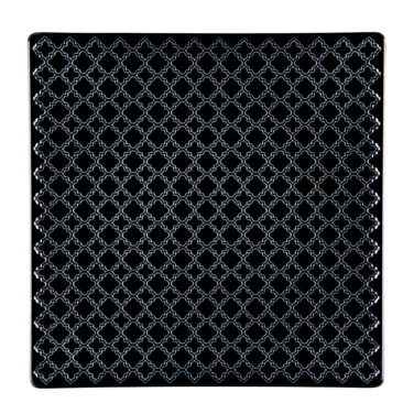 Тарілка квадратна Lubiana Marrakesz 30.5X30.5 см чорна 4296K80E