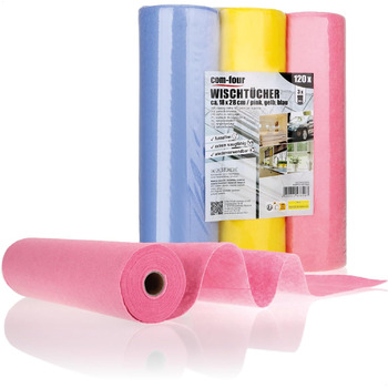 Серветки для прибирання кухні 120 шт 18 x 28 см com-four