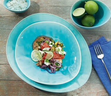 Блюдце маленьке 11,9 х 9,3 см Turquoise A La Plage ASA-Selection