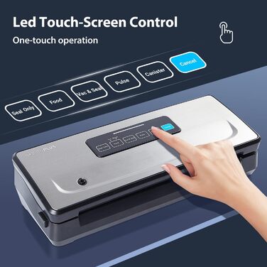 Вакуумний пакувальник з нержавіючої сталі VS02 Inkbird