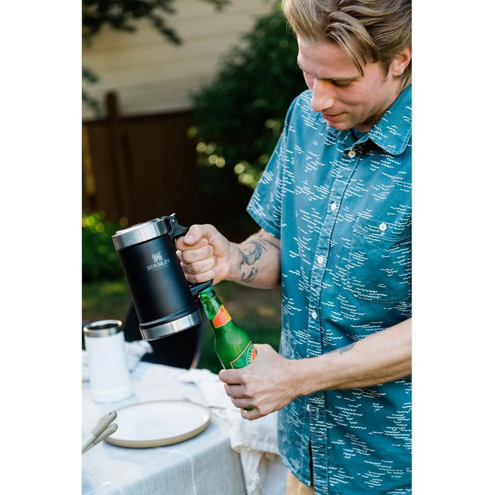 Термокухоль для пива 680 мл зелений STANLEY