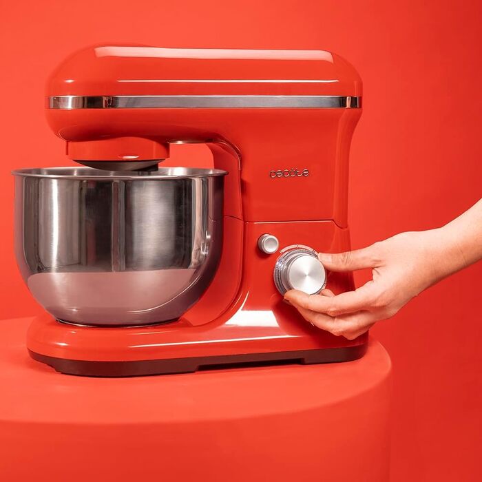 Міксер 1200 Вт, 5 л червоний Cecomixer Merengue 5L 1200 Cecotec