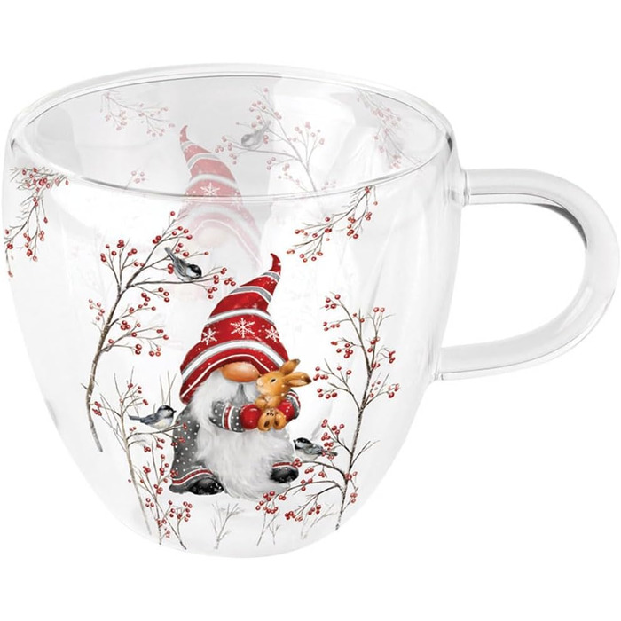 Чашка в зимнем пейзаже для горячих напитков 200 мл Ambiente