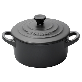 Каструля / жаровня 0,25 л, чорний Le Creuset