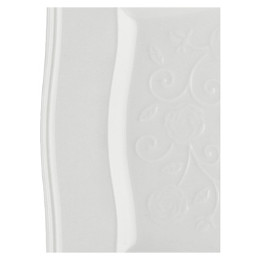 Тарілка квадратна La Porcellana Bianca FLORENTINA, порцеляна, 20 х 20 см