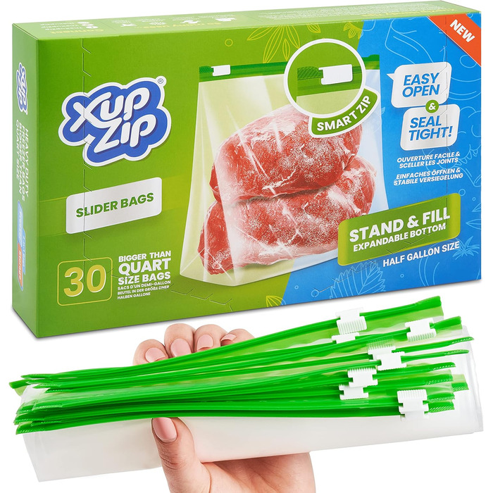 Вакуумні пакети 40 пакетів 22 х 22,8 см XupZip