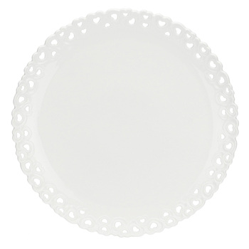 Блюдо сервировочное La Porcellana Bianca VALENTINO, диам. фарфор, 34 см