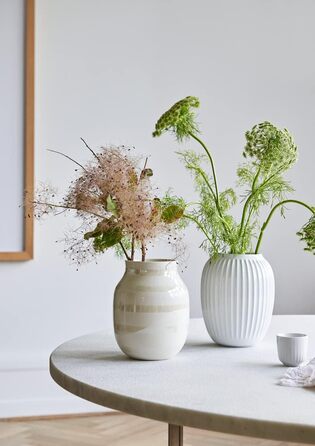 Ваза 12,5 см біло-срібляста Omaggio Kähler