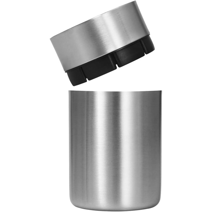 Попільничка для тютюнових стіків з кришкою срібний YiTenn