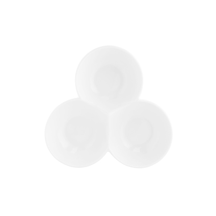 Менажница Ardesto, 17.7см, фарфор, белый