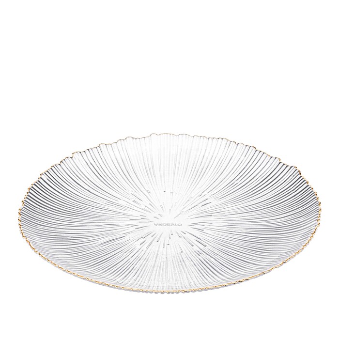 ARDESTO Тарелка Mallow, 21см, стекло, прозрачный