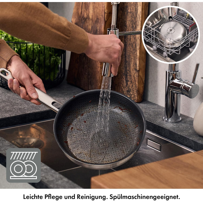 Сковорода 20 см, нержавіюча сталь Joy Plus Zwilling