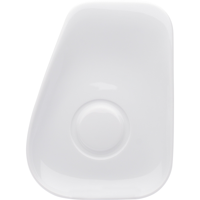 Блюдце до чашки для капучино / макиато 18 см, біле Elixyr Kahla