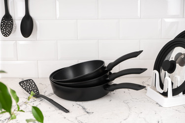 ARDESTO Gemini Gourmet Bolzano Сковорода для гурманов, 28см, Алюминий, Черный