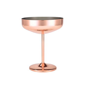 Бокал для коктейля 300 мл, Coupe, медное покрытие, GenWare