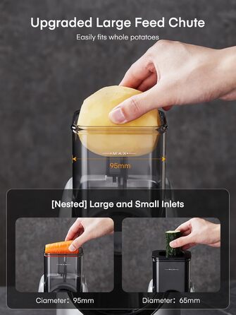 Овочерізка електрична 5 в 1, 80 Вт FOHERE