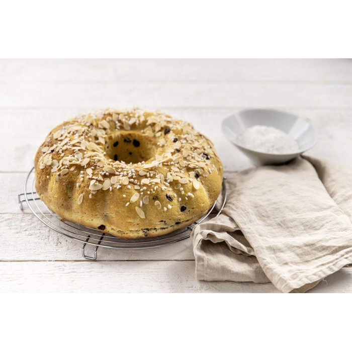 Форма для дріжджового обплетення Zenker, легована сталь, чорна