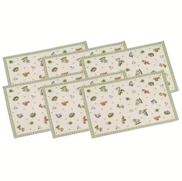 Святкова серветка під тарілку Easter Delight Villeroy & Boch, 48x32 см, набір 6 предметів
