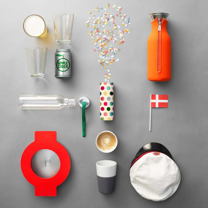 Графін для холодних напоїв 1 л жовтий Kuhlschrankkaraffe Eva Solo