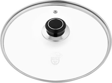 Кришка для каструлі 24 см скляна Gräwe