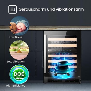 Винний холодильник до 46 пляшок Hisense