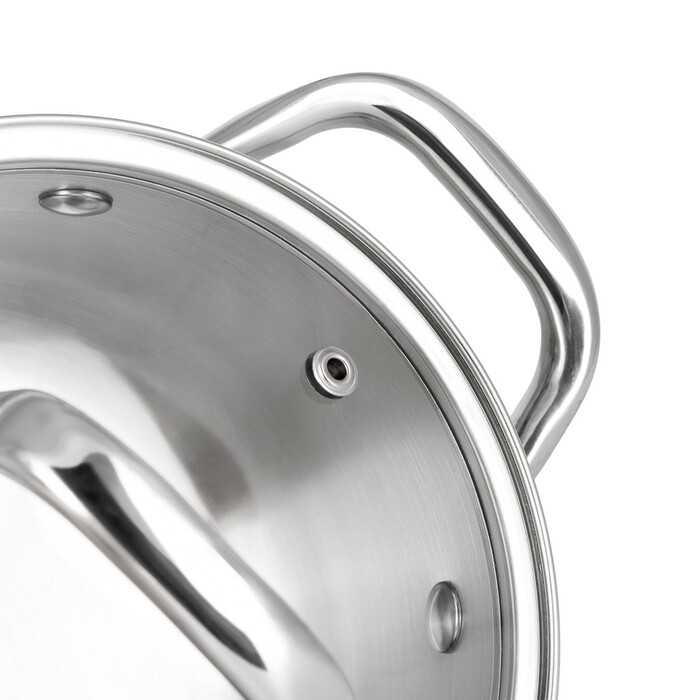 Набір посуду зі скляними кришками 6 предметів FLORY Fissman