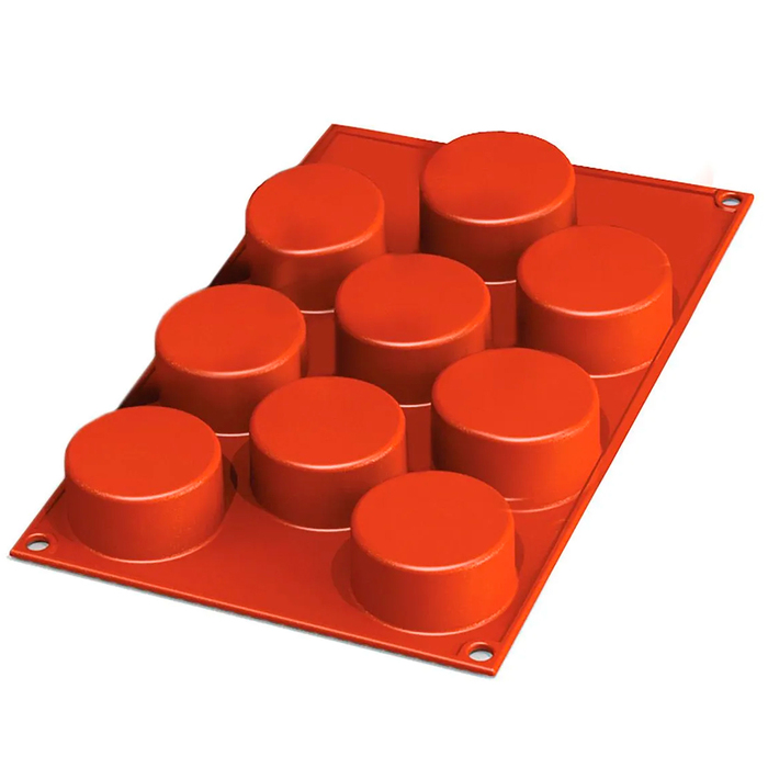 SF204/C Форма силіконова 'цилиндр' 50 mm h27 , 11 x 55 ml = 605 ml