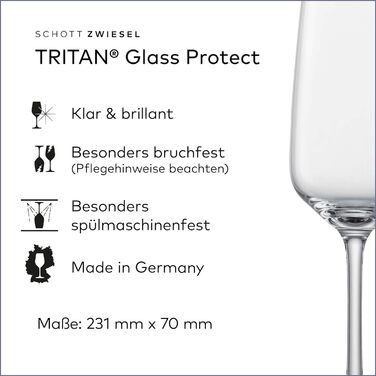 Келих для шампанського 0,28 л, набір 6 предметів, ціна за 1 келих Taste Schott Zwiesel