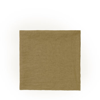 Серветка лляна 42 х 42 см Dull Gold Lineo Blomus