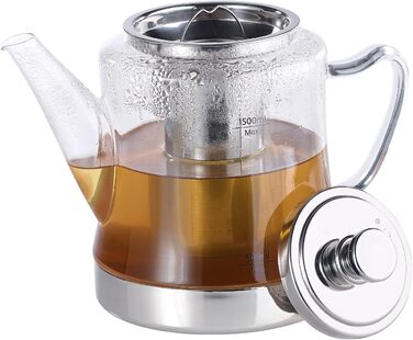 Скляний заварник 1,5 л Rosenstein & Söhne