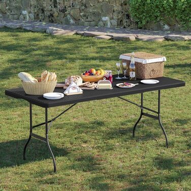 Складаний стіл для кемпінгу 180 х 74 см STEELSØN