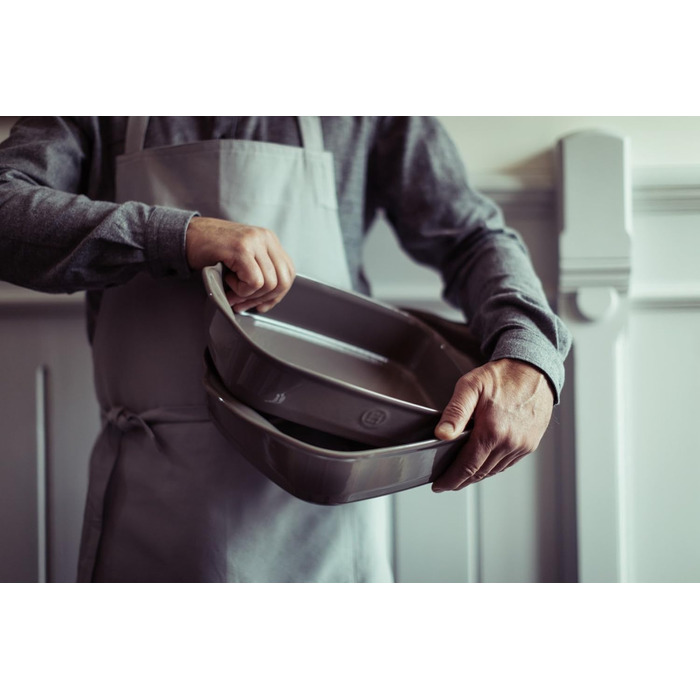 Форма для запікання прямокутна 36 x 23 x 7 см, бордова Emile Henry