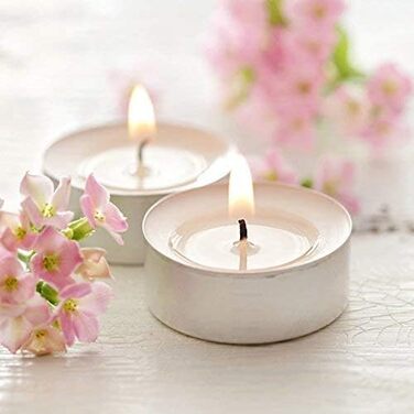 Ароматичних чайних свічок 3x30 шт. ароматичні свічки багато ароматів на вибір висота 1,5 см, Ø 3,5 см (лемонграс, 3 x 30 шт. у упаковці), 90