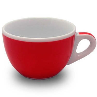 36649 Чашка cappuccino large 260 мл Red Decal Print серія 'Verona Millecolori'