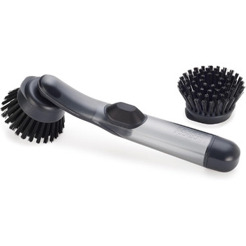 Щетка для мытья посуды с дозатором для мыла и сменной головкой 25,5x3,3x6 Joseph Joseph