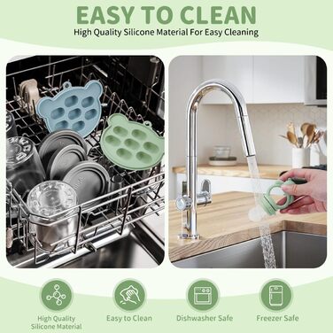 Набір силкіконових ніблерів для дітей 2 шт. viriech