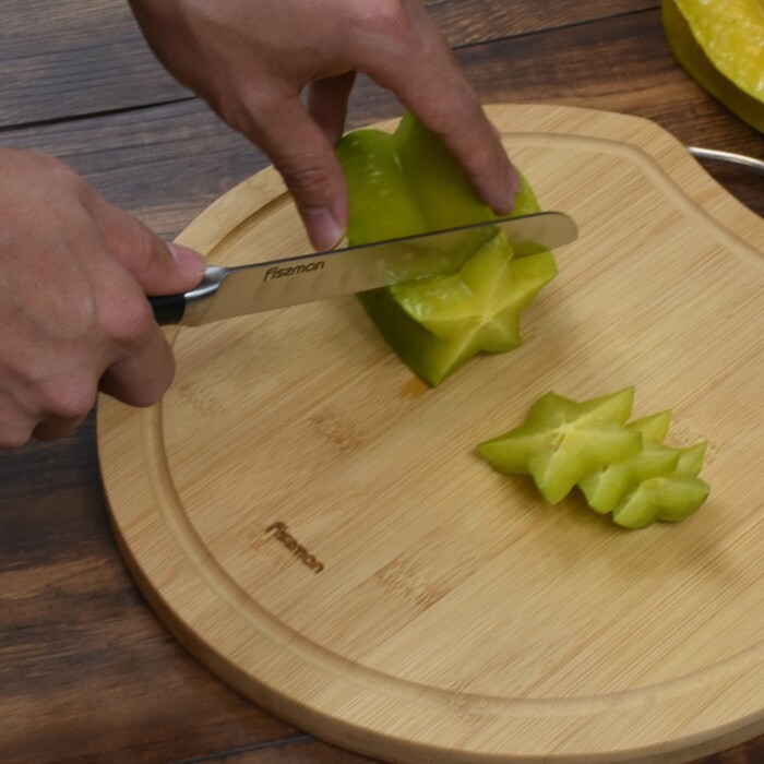 Нож для тонкой нарезки Fissman DEMI CHEF 15 см (2366)