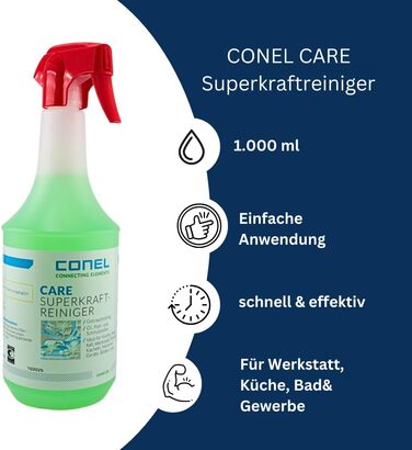 Засіб для миття кухонних меблів та серветка з мікрофібри 1 л BADfabrik24