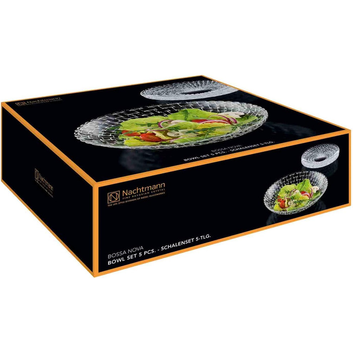 Набір з 5 салатниць Bossa Nova Nachtmann