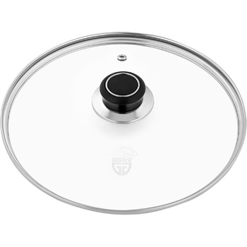 Кришка для каструлі 24 см скляна Gräwe